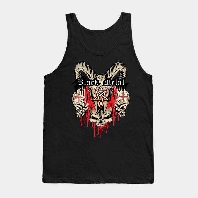 Goat of Mendes III Tank Top by black8elise